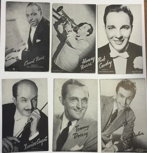 1940's Band Leaders Mutoscope Card Set (32) - Picture 1 of 7
