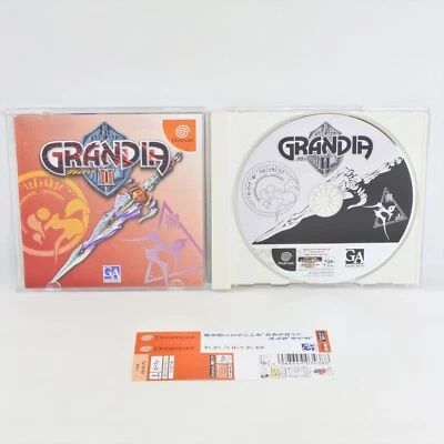 Dreamcast GRANDIA II 2 Spine * Sega dc - Image 1 of 2