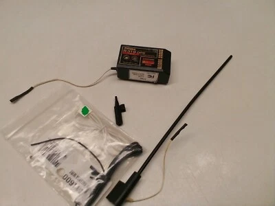 Futaba R319 DPS PCM1024 FSS 9 Channel Receiver RC Helicopter w/ Antenna Models - Image 1 of 4