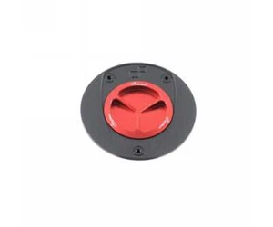 LIGHTECH Fuel Cap With Screw Lock Red for Triumph Daytona 675 R 2012 > 2017 - Picture 1 of 1