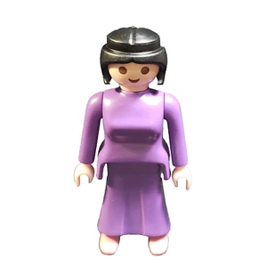 Playmobil Victorian Mansion Woman Mom Figure in Purple Dress  - Picture 1 of 8