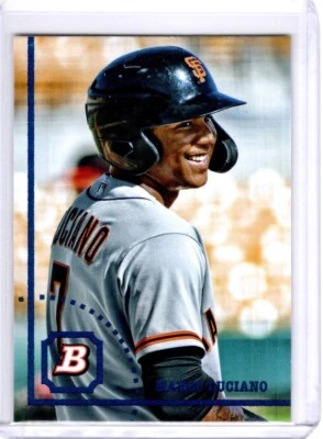 Marco Luciano 2022 Bowman Heritage Image Photo Swap Variation Card #BHP-117 - Image 1 of 2