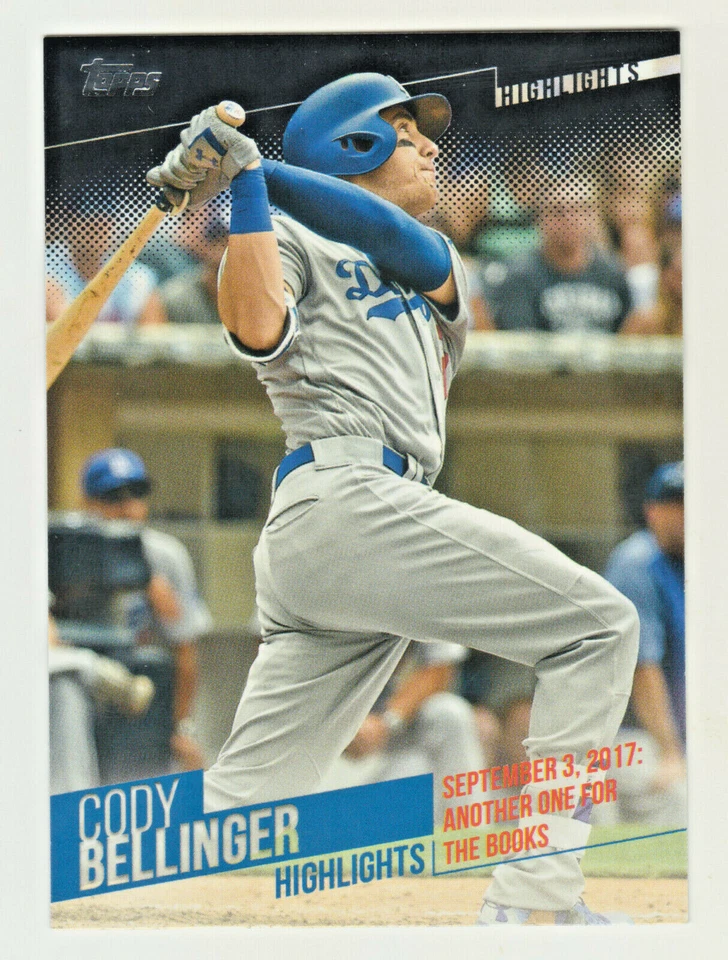 2018 Topps WALMART CODY BELLINGER HIGHLIGHTS #CB-20 Los Angeles Dodgers RETAIL - Image 1 of 2
