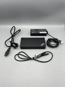 Lenovo ThinkPad USB-C Dock Gen2 | 03X7609 Type 40AS mit 90 Watt NT + USB-C Kabel - Bild 1 von 9