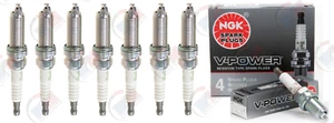 NGK "V-POWER" Spark Plugs (Set of 6) for 2003-2007 Nissan Murano 3.5L V6 - Picture 1 of 1