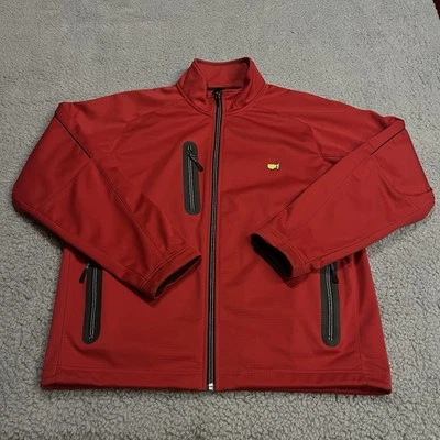Zero Restriction Jacket Mens Medium Red Full Zip Augusta Masters Tour Series - Image 1 of 4