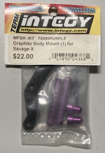 Team Integy T6900PURPLE Graphite and Purple Aluminum Body Mount for HPI Savage - Picture 1 of 1