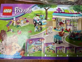 LEGO FRIENDS 41085: Vet Clinic, Used, Complete with Substitutions