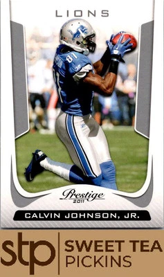 2011 Panini Prestige #65 Calvin Johnson - Image 1 of 2
