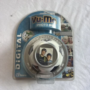 Digital Vu-Me Photo Frame Soccer Ball - 1.5" LCD Screen - Up To 70 Photos - Picture 1 of 2