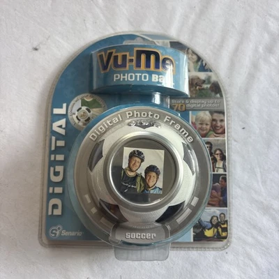 Digital Vu-Me Photo Frame Soccer Ball  - 1.5" LCD Screen - Up To 70 Photos - Image 1 of 2