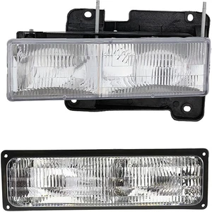 Headlight Lamp  Left Hand Side for Chevy Suburban Chevrolet K3500 Truck Yukon - Picture 1 of 12