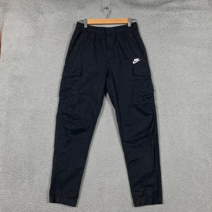 Nike NSW Cargo Pants Mens Small Black Unlined Utility Sportswear DD5207-010 - Picture 1 of 14