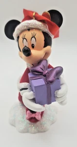 Disney Store Sketchbook Minnie Mouse With Christmas present Ornament - Picture 1 of 5