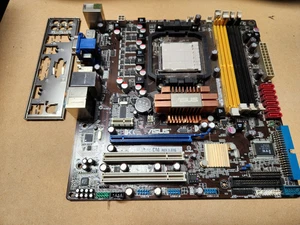 Asus M3A78-CM MicroATX AM2+ DDR2 PCI-e Motherboard with CPU Bracket and I/O Shie - Picture 1 of 9