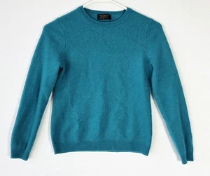 Suéter de cachemir Charter Club para mujer talla Petite XS azul verdoso línea de lujo - Imagen 1 de 6