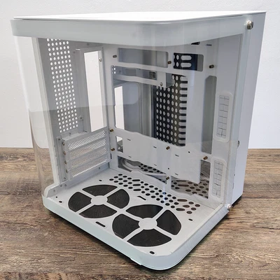 Jonsbo TK-1 2.0 White Micro-ATX PC Gehäuse weiß mit Glasfenster - Bild 1 von 4