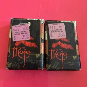 Vtg Jabon Maja Myrurgia Bar Soap 2 Bars @ 3/4 oz. ea. Original Formula Savon - Picture 1 of 2