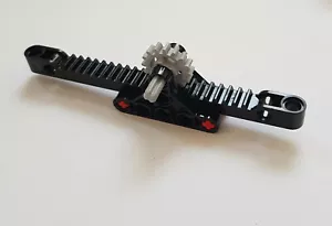 1x Lego® Technic Zahnstange 1x13 schwarz 64781 Lenkung Liftarm 99773 94925 - Bild 1 von 2
