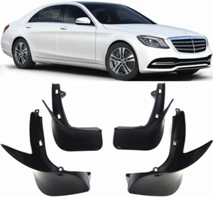 For 2013-2021 Mercedes Benz S Class Saloon W222 New Splash Guards Mud Flaps - Picture 1 of 10