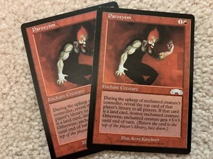 MTG 2 Paroxysm Exodus NM RED UNCOMMON Magic the Gathering 2x x2 - Picture 1 of 1