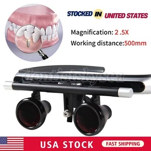 Surgical Dental Loupes Glasses Binocular Magnifier 2.5X Magnifying Glasses - Picture 1 of 21