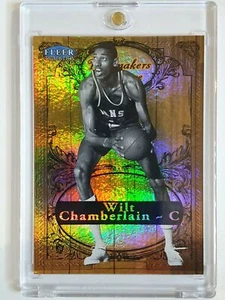 2012 Fleer Wilt Chamberlain HOLO /100 Playmakers Theatre - Ready to Grade - Picture 1 of 3