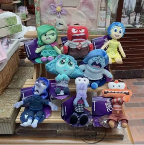Authentic 2024 Disney Inside Out 2 Magnet Shoulder Pal Plush Doll  9pcs set - Picture 1 of 1