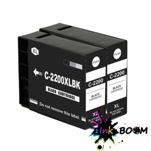 Cartucho de tinta 2 piezas para PGI2200XL PGI-2200XL MAXIFY IB4020 iB4120 MB5020 MB5320 - Imagen 1 de 1
