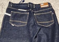 NWT Vintage Phat Farm Jeans Denim Baggy Fit Wide Leg Size 38x34 Y2K Hip hop JNCO