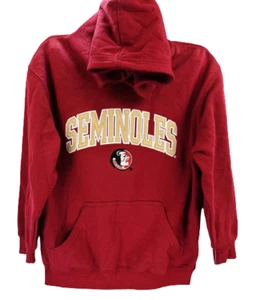 Majestic Youth Boys Florida State Seminoles Pullover Hoodie- Garnet, Small - Picture 1 of 7