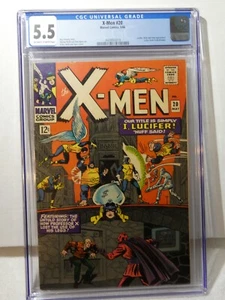 X-Men #20 Marvel 1966 CGC 5,5 páginas OW-W - Imagen 1 de 2