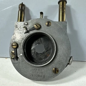 C. P. Goerz Berlin Aluminum Shutter for Antique Brass or Barrel Lens - Works! - Picture 1 of 6