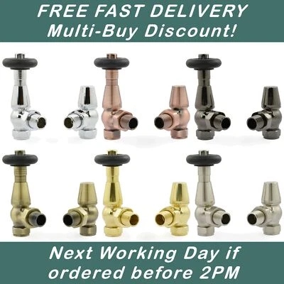 Hot-Flow | Valvole radiatore termostatico tradizionale Jordan - TRV angolato - Immagine 1 di 4