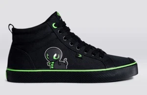 Zapatos de lona Cariuma x Razer para hombre OCA bajos negros verdes 5,5 mujeres / 4 M - Imagen 1 de 12