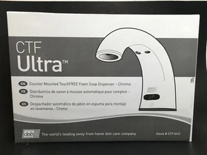 COUNTER MOUNTED TOUCHFREE ULTRA FOAM SOAP DISPENSER (Chrome) CTF16LC  - Picture 1 of 8