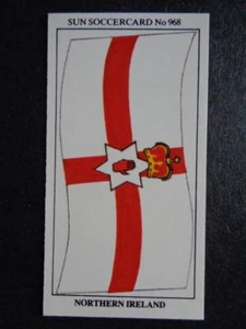The Sun Soccercards 1978-79 - Northern Ireland - Flag of Northern Ireland #968 - Picture 1 of 2