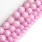 4/6/8/10mm Purple Series Natural Gemstones Round Loose Beads for Jewelry Making