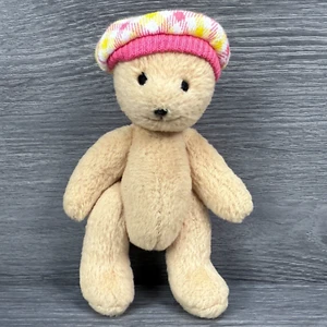 Pleasant Co American Girl 1998 Bitty Baby Bear Twin 5" Plush Autum Set Beret - Picture 1 of 12