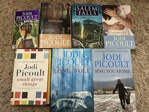 Lot of 7 Jodi Picoult Books Sing You Home w/ CD Small Great Things Good PB &HC