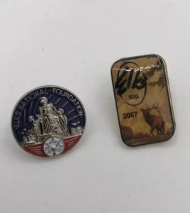Elks National Foundation Lapel Pin Pinback - Picture 1 of 4