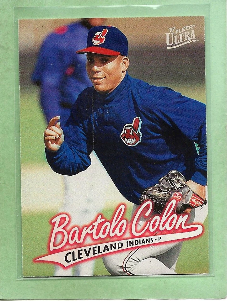 BARTOLO COLON - 1997 Fleer Ultra - #550 - Indians - $1 Shipping - MINT - Image 1 of 1