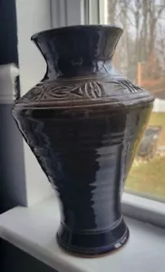 KC pottery vase Sapphire Ring made in Minnesota - Picture 1 of 4
