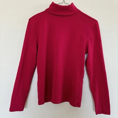 Top vintage años 90 alta sierra rojo manga larga cuello alto mujer talla pequeña’s Foto 1 de 4