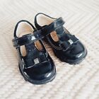 Clarks Black Patent Leather Ella Ruby Shoes Size 4G
