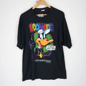 Looney Tunes Vintage T-Shirt 1992 daffy duck SZ XL (T8630) - Picture 1 of 5