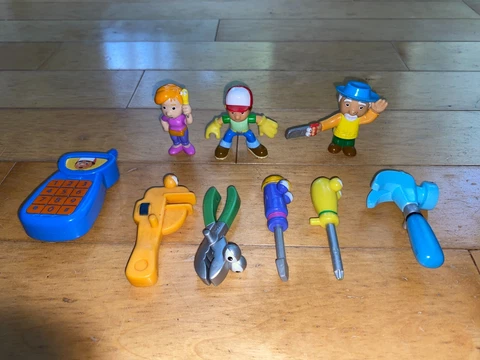 Disney Handy Manny Mini Figure & Tool Lot Cover