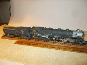 EARLY 60's TENSHODO BRASS 4-8-4 CLASS S-2 NORTHERN w/VANDY TENDER, GN RR, NICE - Picture 1 of 24