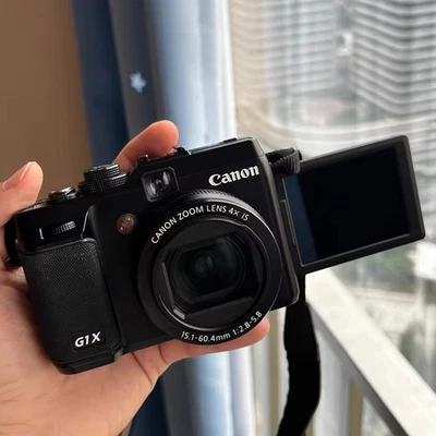 Canon PowerShot G1 X 14.3MP 4x Zoom Compact Digital Camera English W/Charger - Image 1 of 4