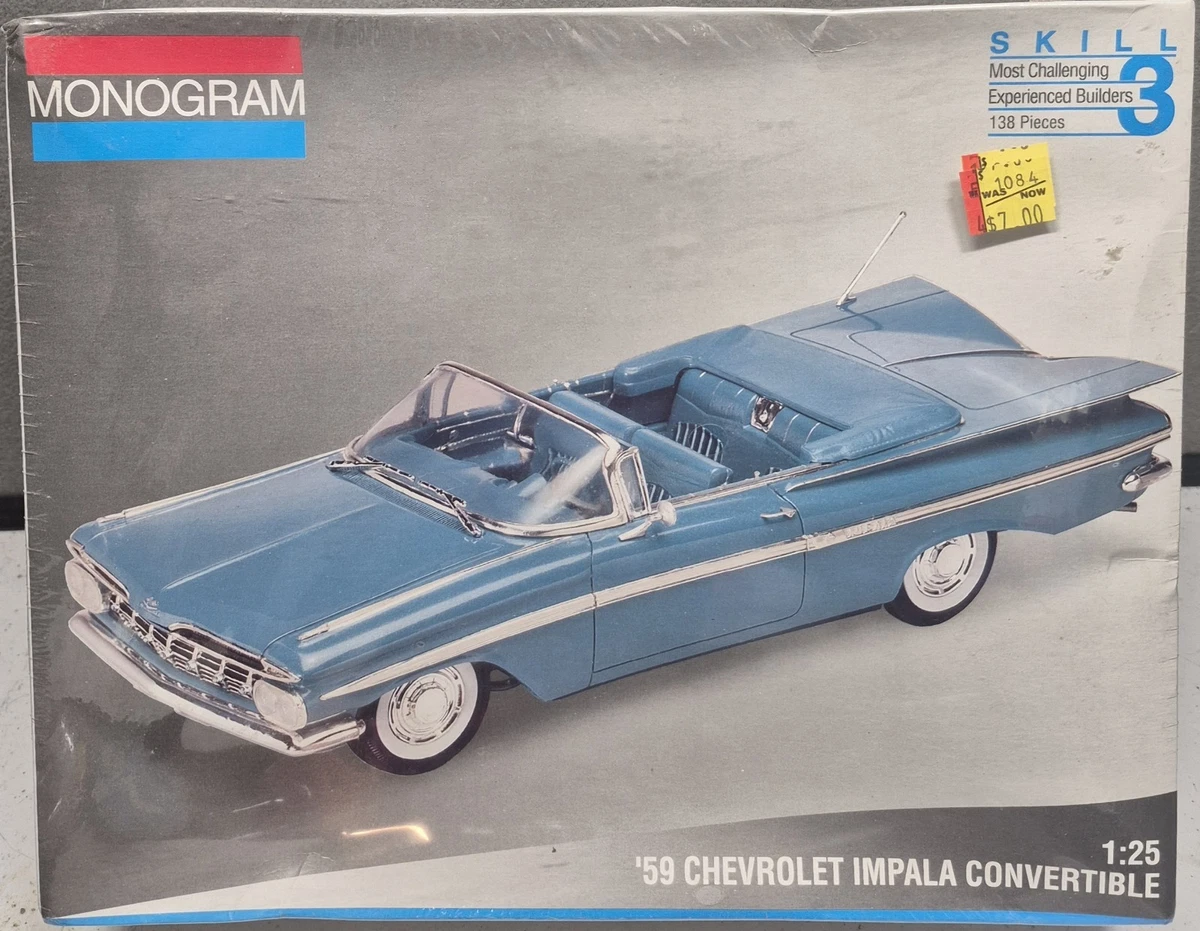 1959 Chevy Impala Model In Classic Automotive Models & Kits for